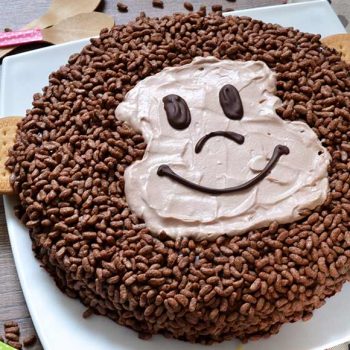 Tarta mono, decoración infantil pasteles