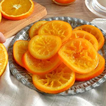 naranja confitada