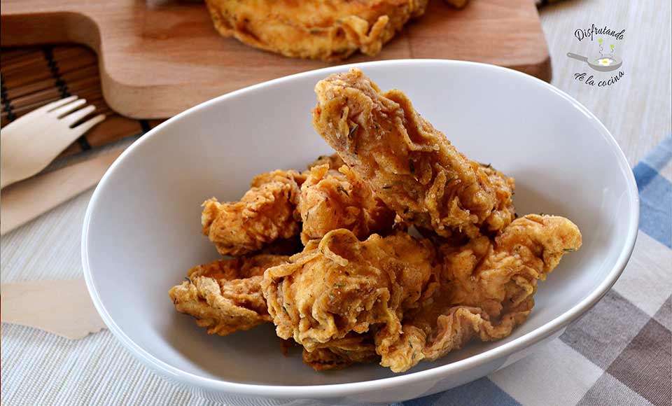 Receta de pollo al estilo Kentucky fried chicken - KFC