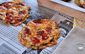 Receta de pizza de berenjenas casera