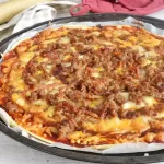 Receta de pizza boloñesa casera