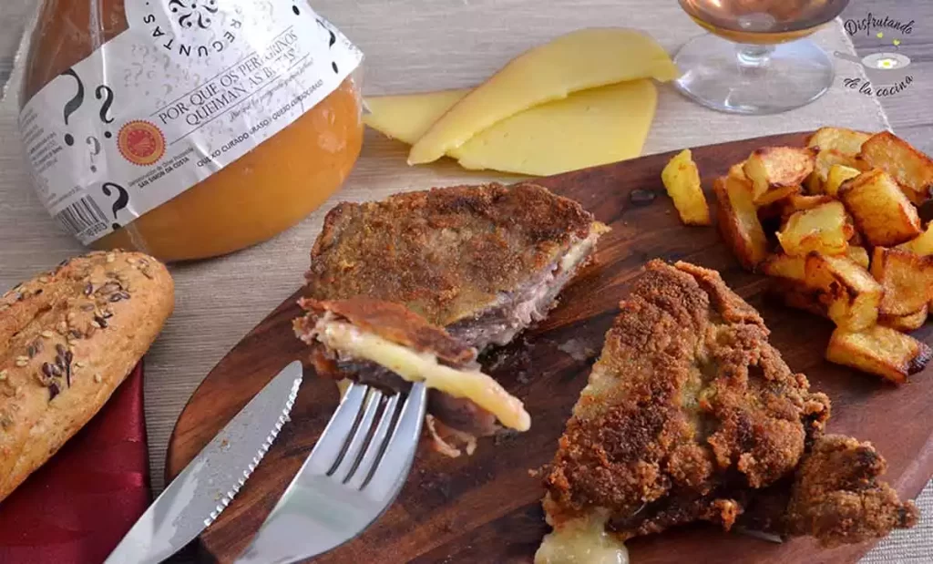 Cómo hacer cachopo asturiano relleno de jamón y queso de tetilla fácil