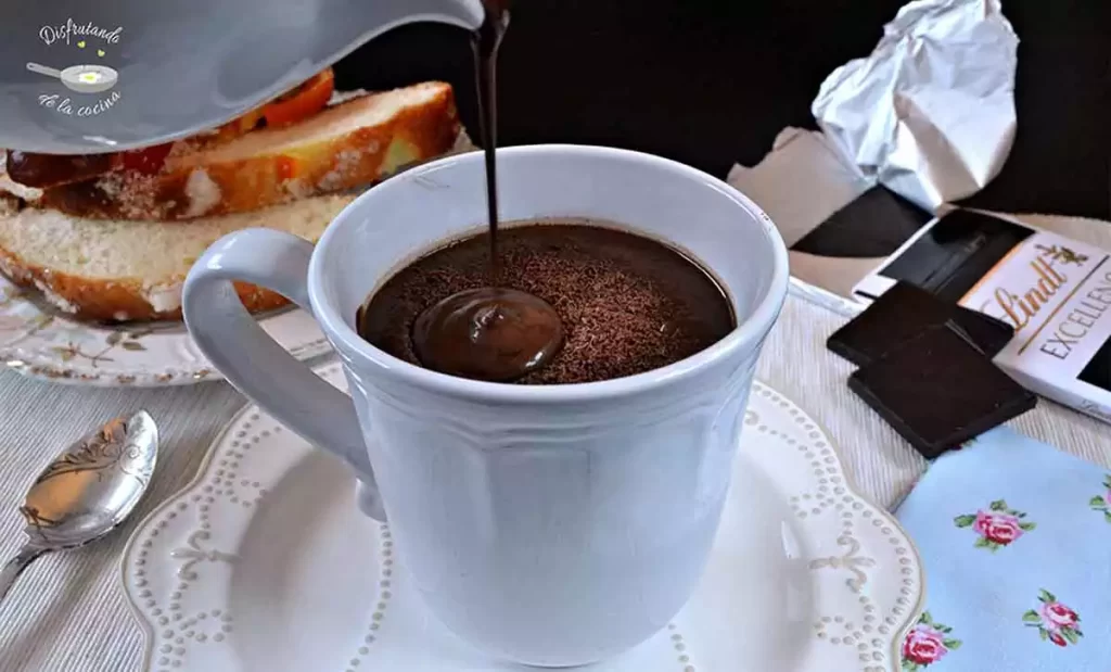 Receta de chocolate a la taza al estilo italiano