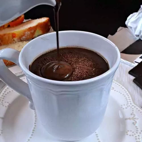 Receta de chocolate a la taza al estilo italiano
