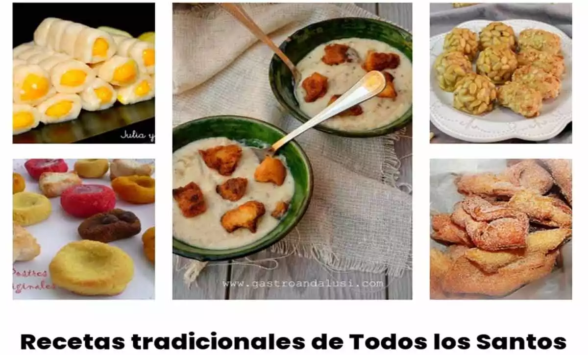 Recopilatorio de recetas tradicionales de Todos los Santos